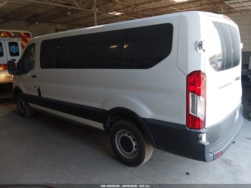 Vin: 1fbax2y87mka90378, lot: 46505635, ford transit-350 passenger van xl 20213