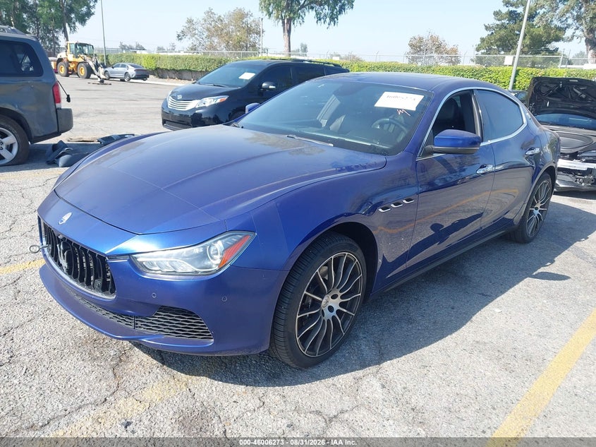 Vin: zam57xsa5h1219179, lot: 46505649, maserati ghibli 20172