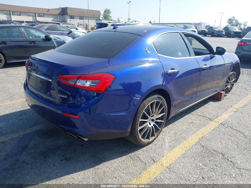 Vin: zam57xsa5h1219179, lot: 46505649, maserati ghibli 20174