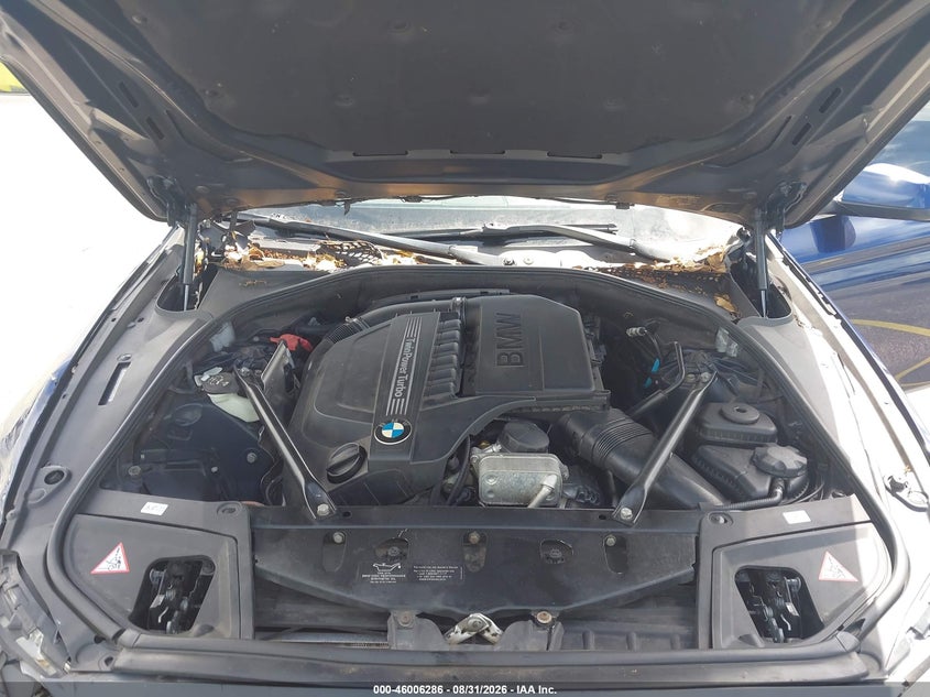 2012 BMW 5ER SEDAN 3.0L I-6 DI, DOHC, VVT, TURBO, 300HP