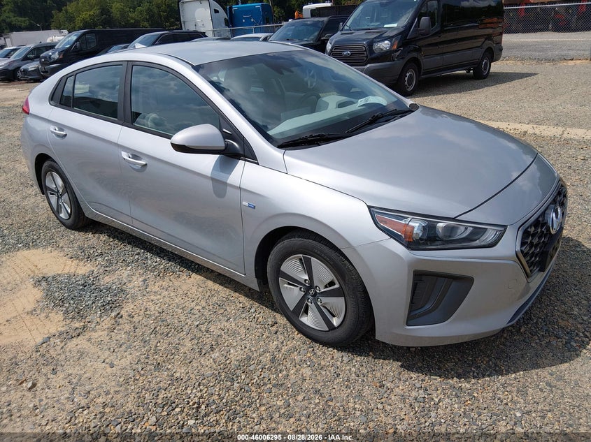 Vin: kmhc65lc5lu219091, lot: 46505671, hyundai ioniq hybrid blue 20201