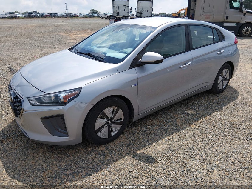 Vin: kmhc65lc5lu219091, lot: 46505671, hyundai ioniq hybrid blue 20202