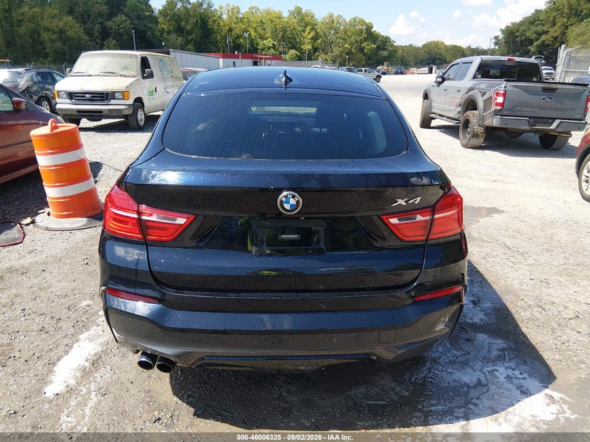 BMW X4 2017 VIN 5UXXW3C39H0T79868