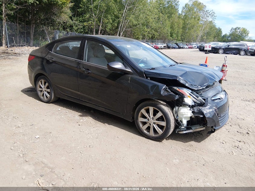 HYUNDAI ACCENT 2013 VIN KMHCU4AE0DU577432