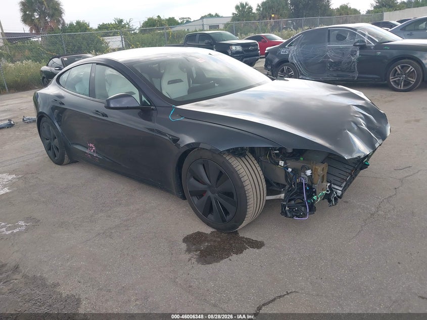Vin: 5yjsa1e6xsf547869, lot: 46505724, tesla model s plaid 2025 img_1