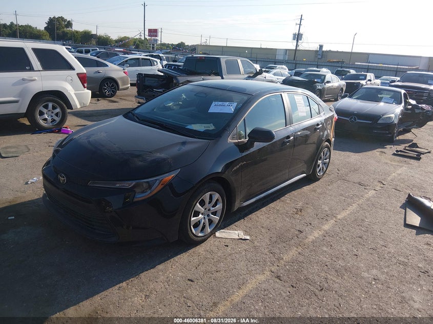 2025 Toyota Corolla, Rear, IAAI, VIN 5YFB4MDEXSP272915 — photo 2