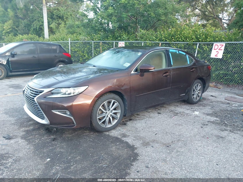 LEXUS ES 300H 2016 VIN JTHBW1GG9G2120554