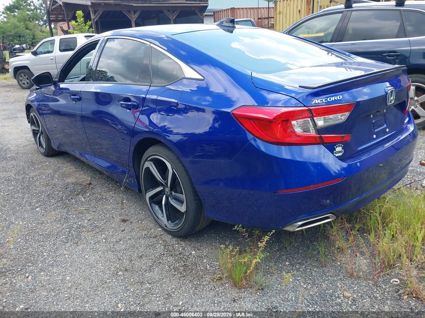 2022 HONDA ACCORD auction photo 3