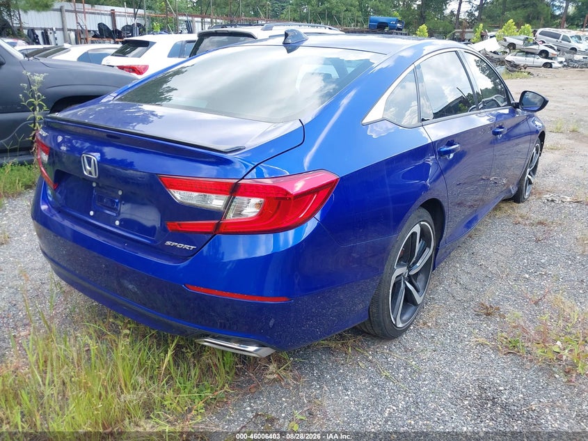 2022 HONDA ACCORD auction photo 4