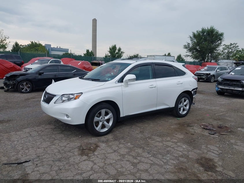 2012 Lexus Rx 350, Удар ззаду, IAAI, VIN 2T2BK1BA2CC139471 — фото 2