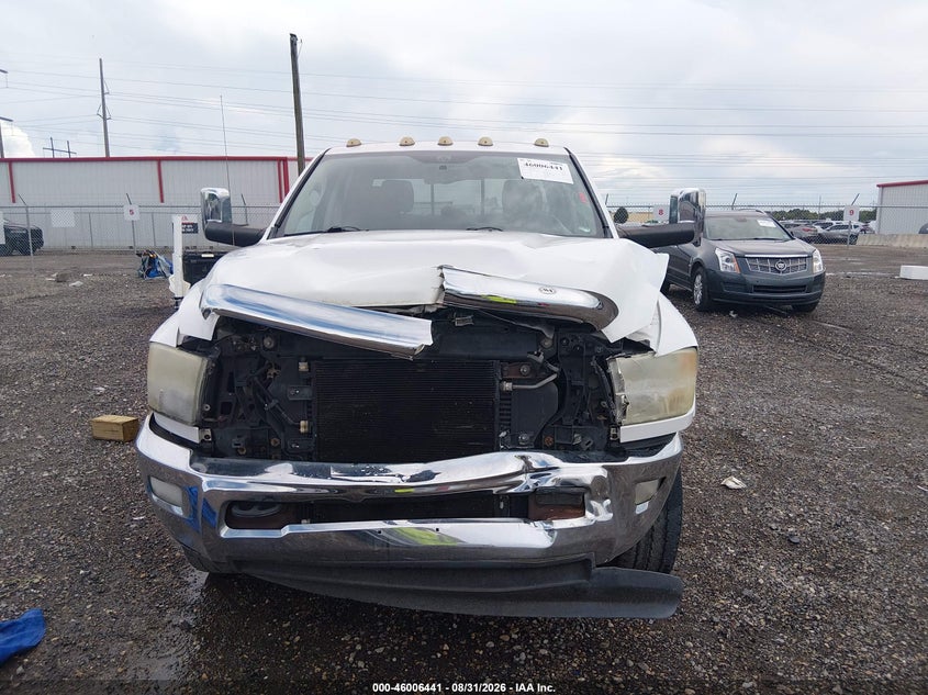 DODGE RAM 2500 2012 VIN 3C6UD5FLXCG208883