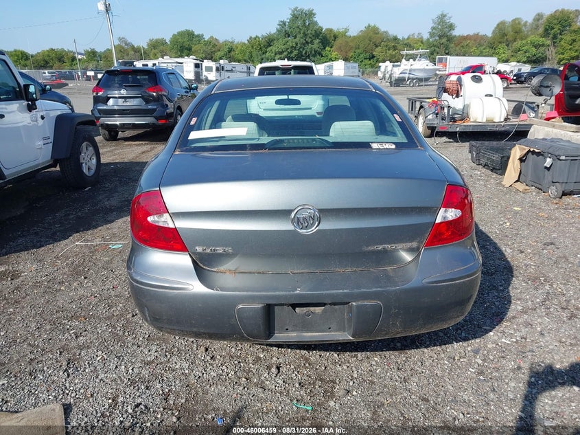 BUICK LACROSSE 2005 VIN 2G4WC532851306348