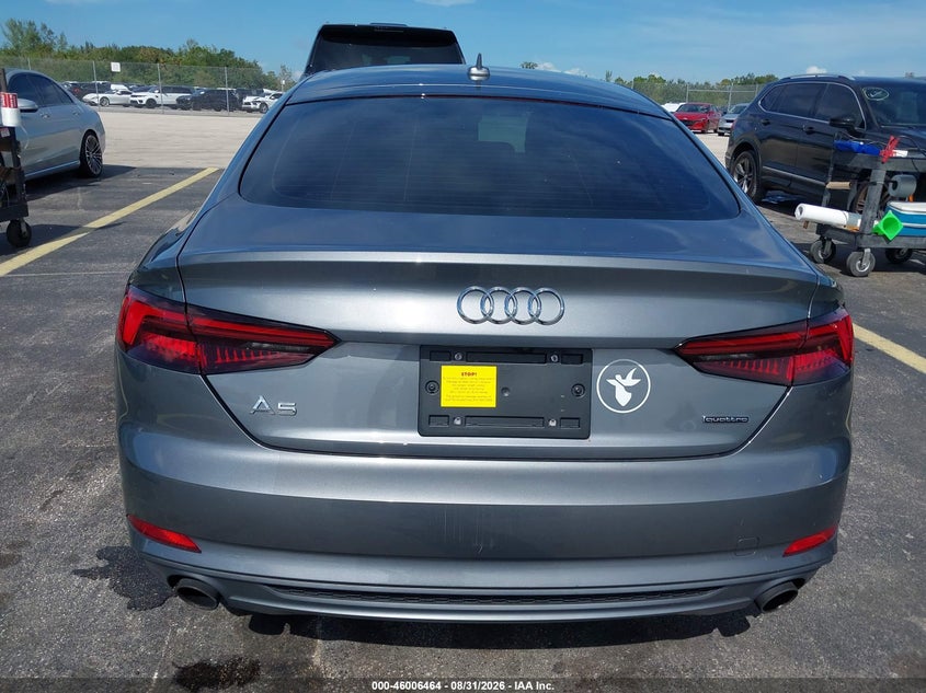 AUDI A5 2019 VIN WAUDNCF55KA007916
