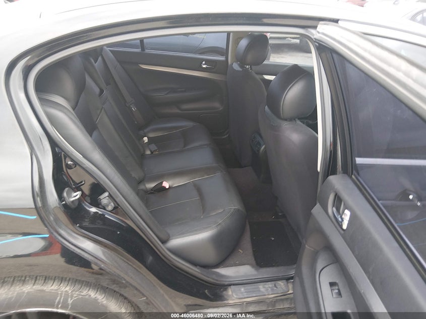 INFINITI G37X 2013 VIN JN1CV6AR5DM758285