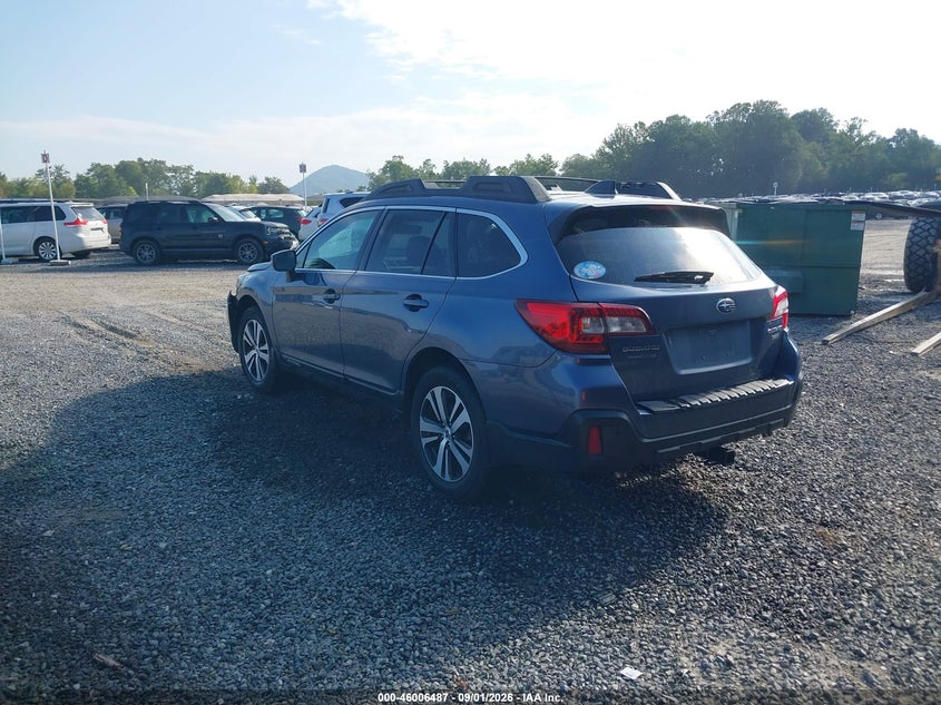 SUBARU OUTBACK 2018 VIN 4S4BSENC3J3296968