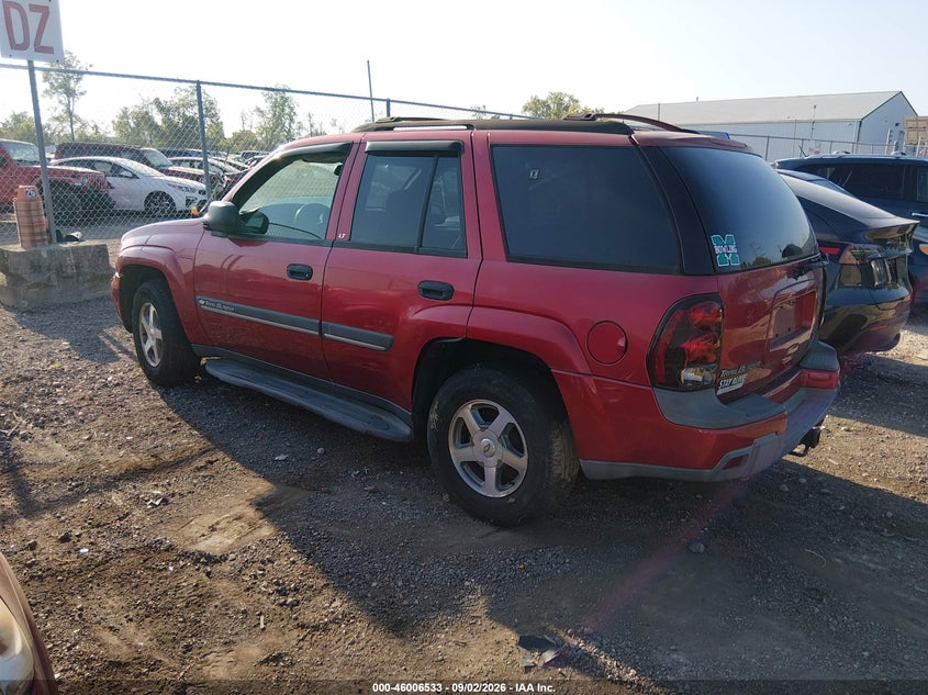 2002 CHEVROLET TRAILBLAZER auction photo 3