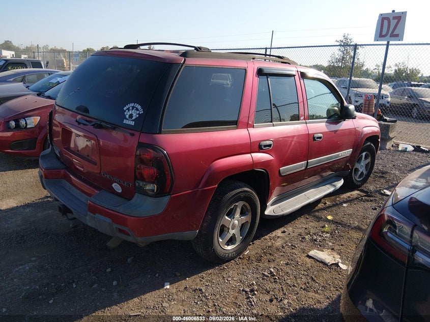2002 CHEVROLET TRAILBLAZER auction photo 4