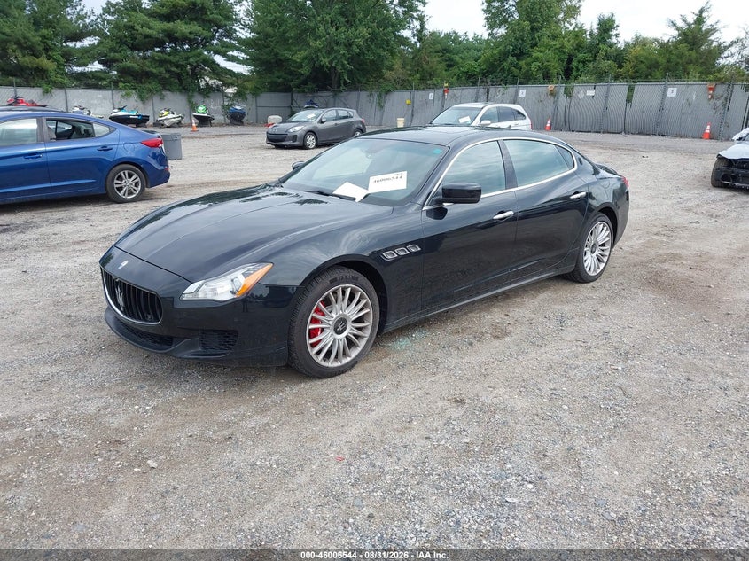 Vin: zam56rra4e1113838, lot: 46505920, maserati quattroporte s q4 20142