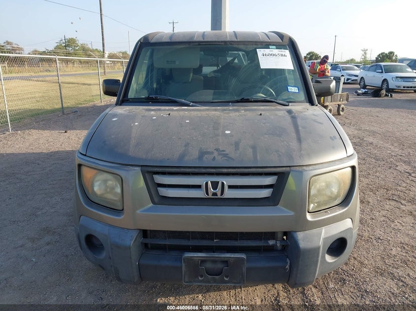 HONDA ELEMENT 2007 VIN 5J6YH18727L010535