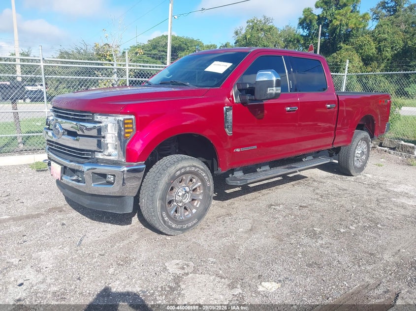 Vin: 1ft7w2bt7ked90942, lot: 46505975, ford f-250 lariat 20192