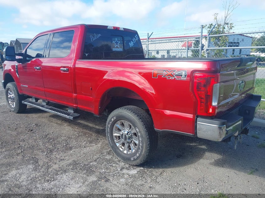 Vin: 1ft7w2bt7ked90942, lot: 46505975, ford f-250 lariat 20193
