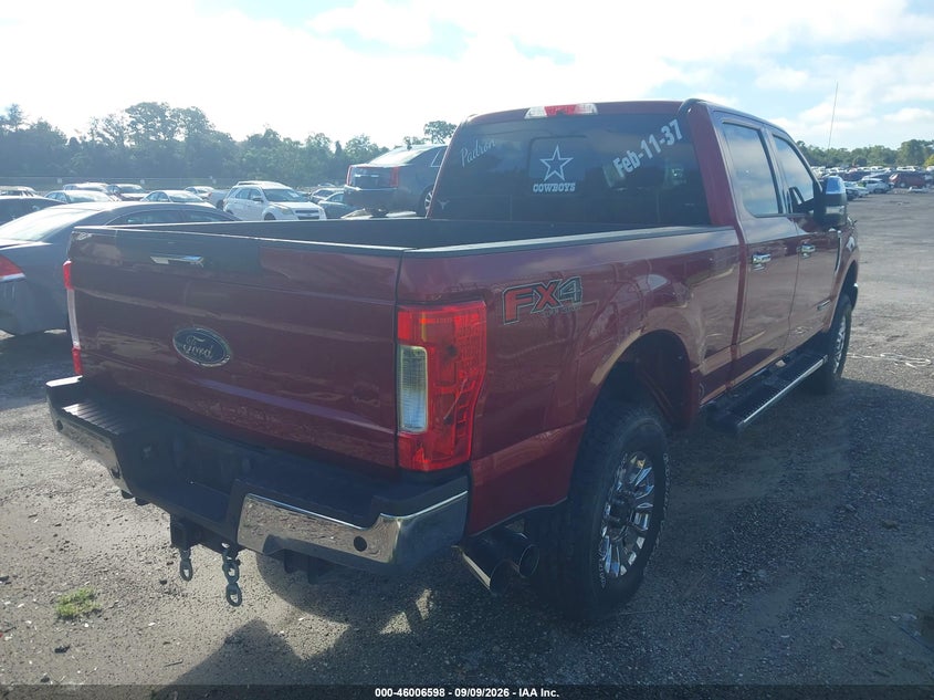 Vin: 1ft7w2bt7ked90942, lot: 46505975, ford f-250 lariat 20194