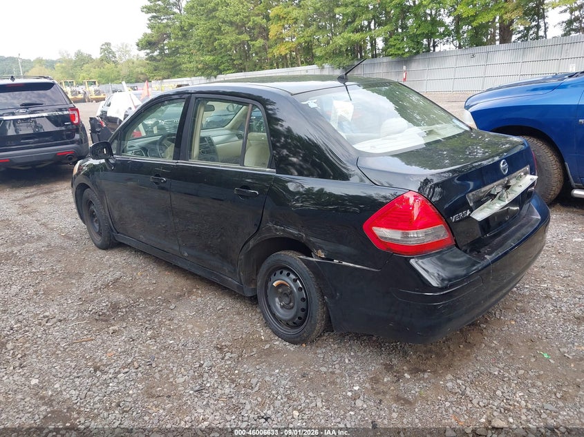 NISSAN VERSA 2007 VIN 3N1BC11E87L415017
