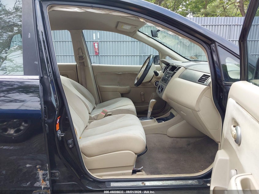 NISSAN VERSA 2007 VIN 3N1BC11E87L415017