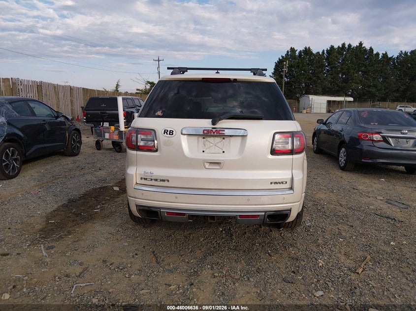 2013 GMC ACADIA SPORT UTILITY VEHICLE 3.6L V-6 DI, DOHC, VVT, REGULAR , 288HP