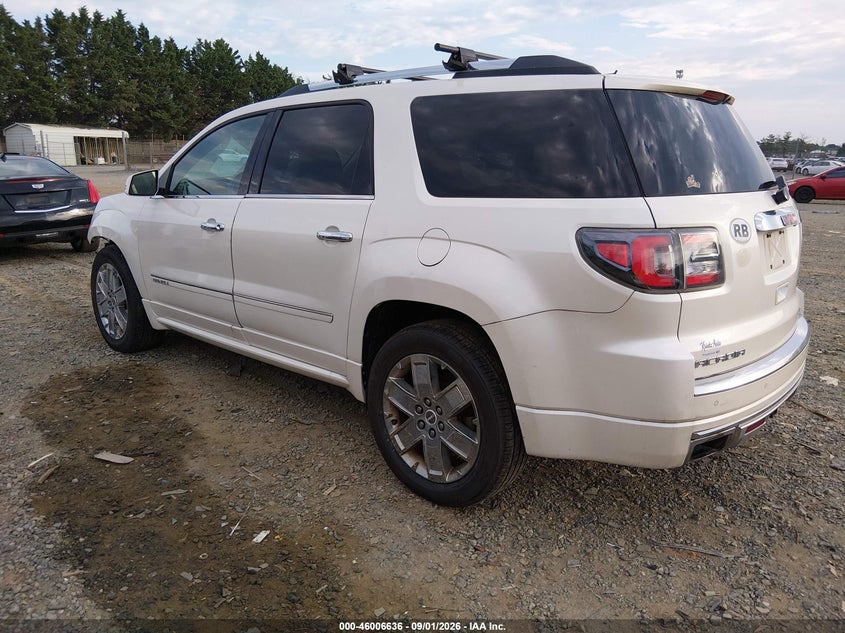 2013 GMC ACADIA SPORT UTILITY VEHICLE 3.6L V-6 DI, DOHC, VVT, REGULAR , 288HP