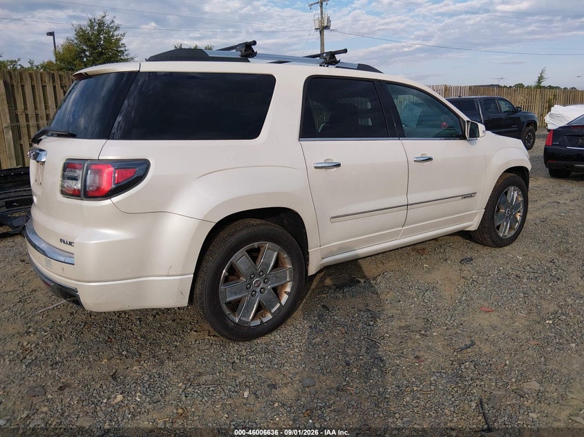 2013 GMC ACADIA SPORT UTILITY VEHICLE 3.6L V-6 DI, DOHC, VVT, REGULAR , 288HP