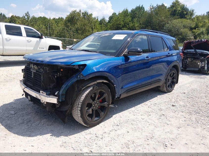 Vin: 1fm5k8gc3lgc90837, lot: 46506031, ford explorer st 20202
