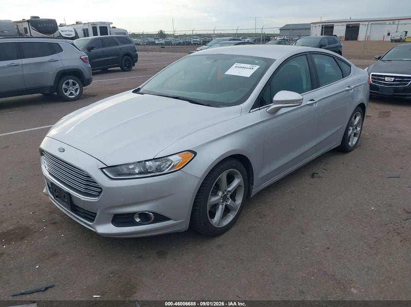 2016 Ford Fusion Se, Правый бок, IAAI, VIN 3FA6P0HD3GR149323 — фото 2