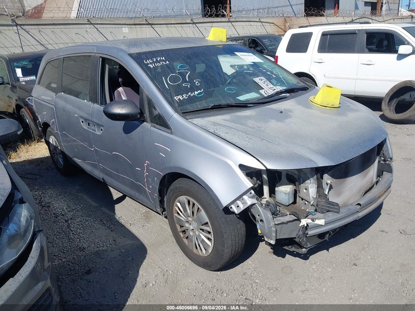 Vin: 5fnrl5h27hb017439, lot: 46506072, honda odyssey lx 2017 img_1