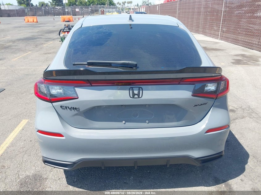 2025 Honda Civic (VIN: 19XFL2H85SE027356)