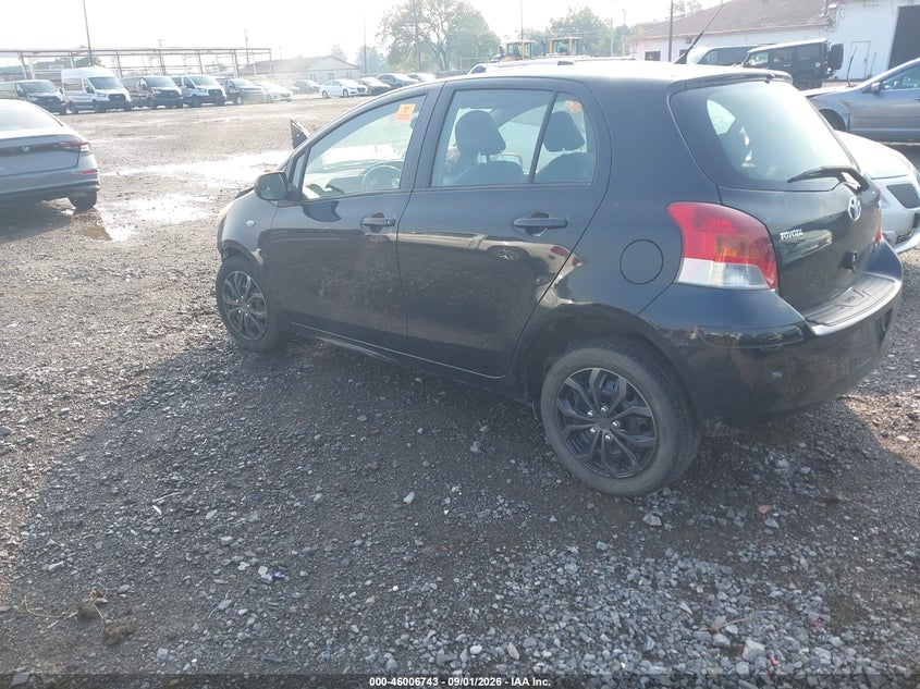 2009 TOYOTA YARIS auction photo 3