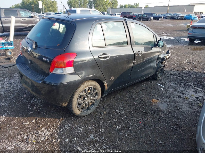 2009 TOYOTA YARIS auction photo 4
