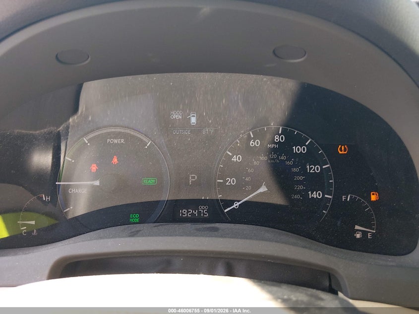 2010 LEXUS RX 450H auction photo 7