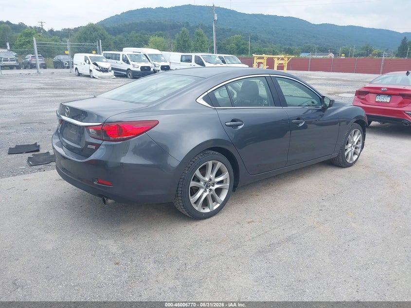 2016 MAZDA 6 SEDAN 2.5L I-4 DI, DOHC, VVT, 184HP
