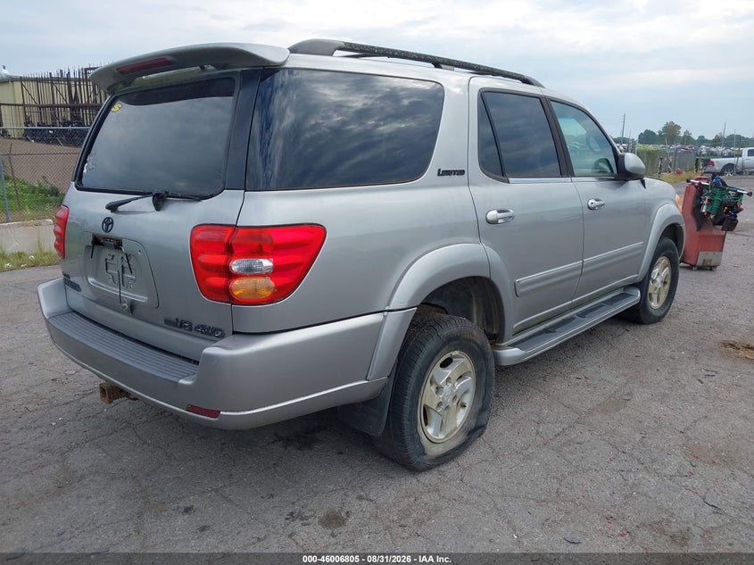 2001 TOYOTA SEQUOIA auction photo 4