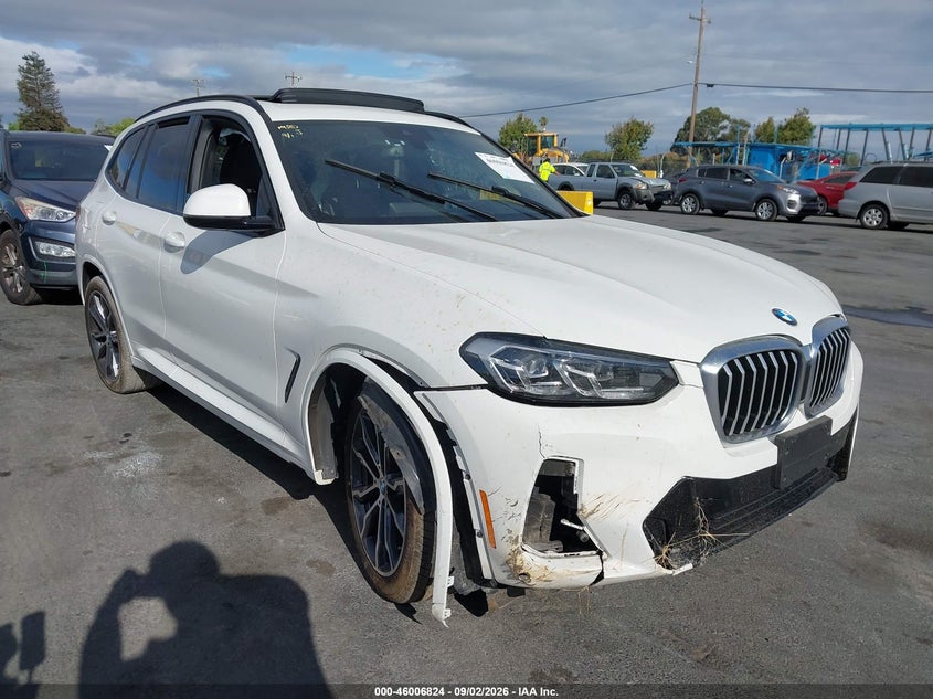 2022 BMW X3 auction photo 1