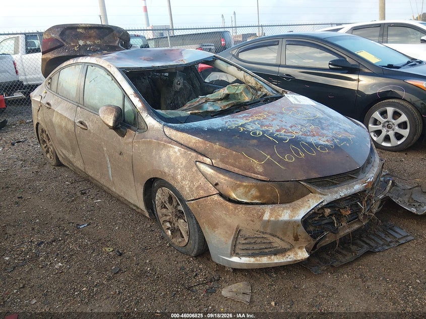 Vin: 1g1bc5sm5k7135622, lot: 46506201, chevrolet cruze ls 2019 img_1