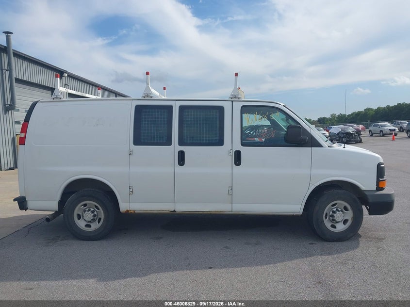 CHEVROLET EXPRESS 2500 2016 VIN 1GCWGAFF7G1143734