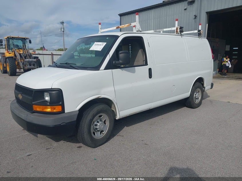 Vin: 1gcwgaff7g1143734, lot: 46506204, chevrolet express 2500 work van 20162