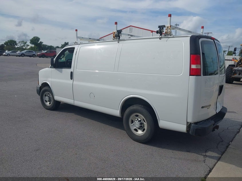 Vin: 1gcwgaff7g1143734, lot: 46506204, chevrolet express 2500 work van 20163