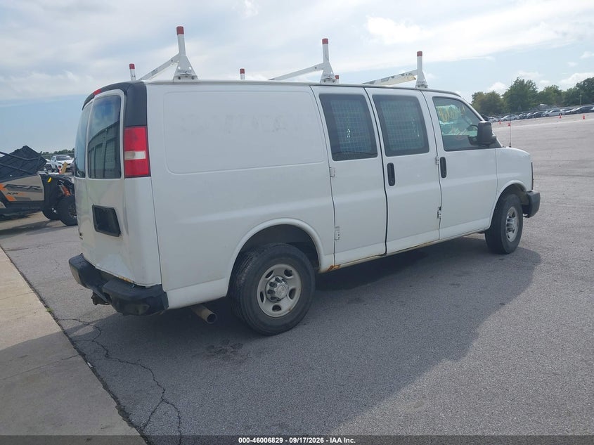 Vin: 1gcwgaff7g1143734, lot: 46506204, chevrolet express 2500 work van 20164