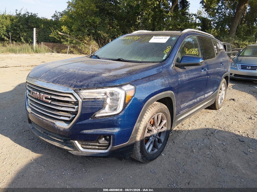2022 GMC Terrain, Flood, IAAI, VIN 3GKALPEVXNL119973 — photo 2