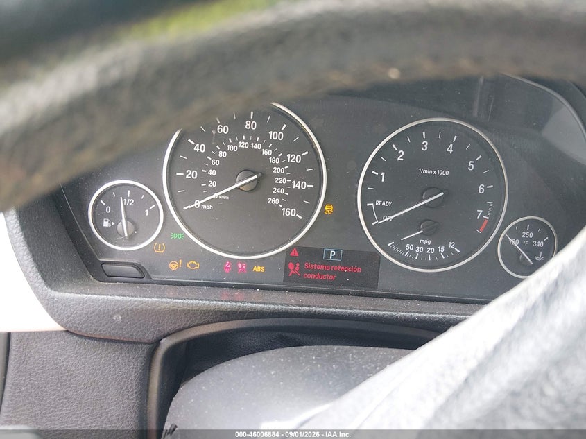 BMW 328I 2013 VIN WBA3C1G5XDNR46768
