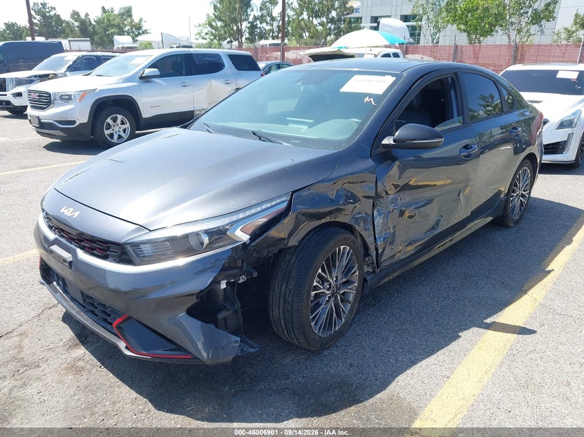 Vin: 3kpf54ad3ne505288, lot: 46506277, kia forte gt-line 20222