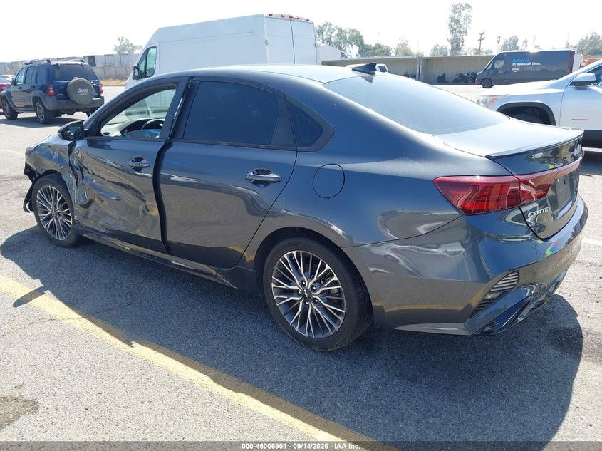 Vin: 3kpf54ad3ne505288, lot: 46506277, kia forte gt-line 20223